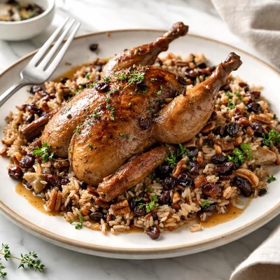 Image of Pheasant with Wild Rice