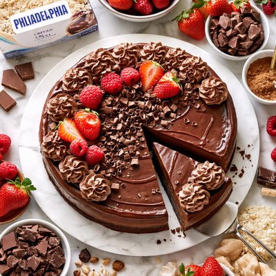 Image of Philadelphia Chocolate Royale Cheesecake
