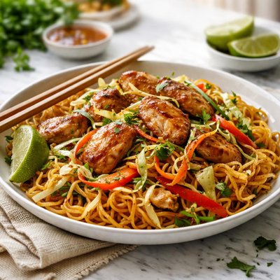 Image of Phillipino Chicken with Noodles