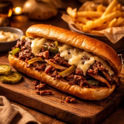 Image of Philly Cheese Sandwich