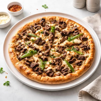 Image of Philly Cheese Steak Pizza