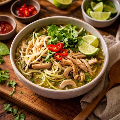 Image of Whole30 Pho Chicken Soup