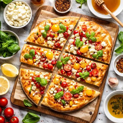 Image of Phthois Honey Feta Griddle Bread