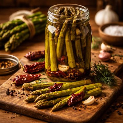 Image of Pickled Chipotle Asparagus