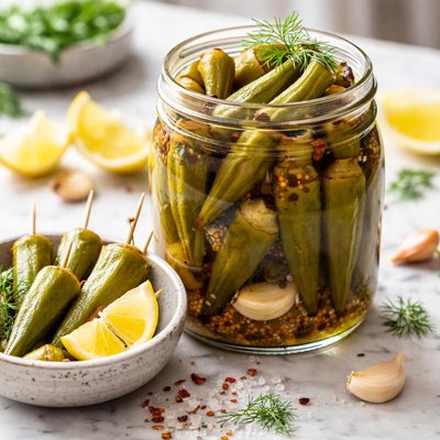 Image of Pickled Cocktail Okra