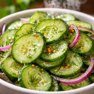 Image of Pickled Cucumber Salad Agurkesalat