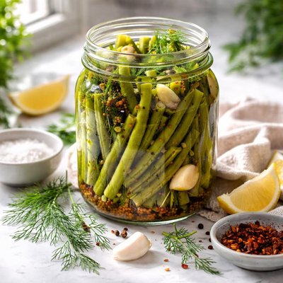 Image of Pickled Dilled Beans