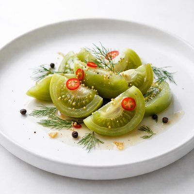 Image of Pickled Green Tomatoes