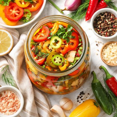 Image of Whole30 Pickled Peppers