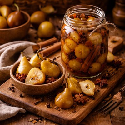 Image of Pickled Seckel Pears