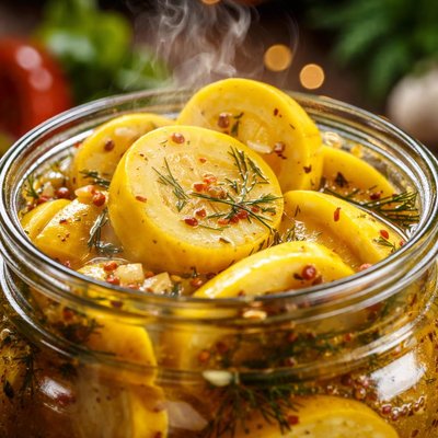 Image of Pickled Yellow Squash