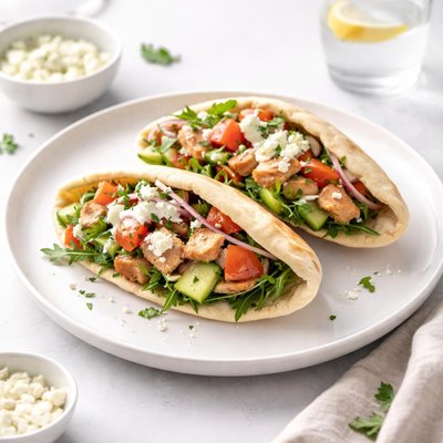 Image of Picnic Chicken Pitas