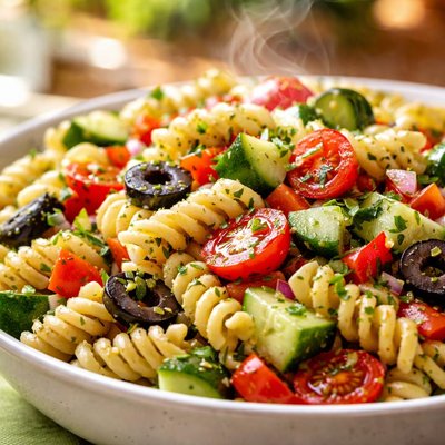 Image of Picnic Pasta Salad Vegan