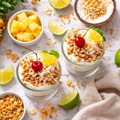 Image of Pina Colada Breakfast Parfait