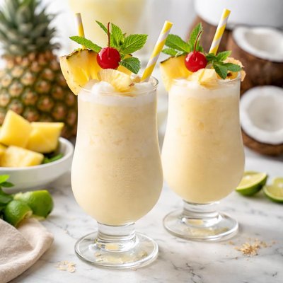 Image of Pina Colada Flip a Non Alcoholic Tropical Punch