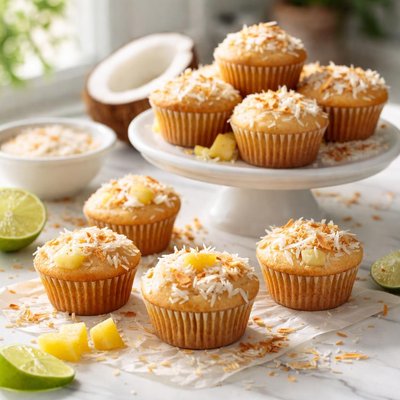 Image of Pina Colada Mini Muffins