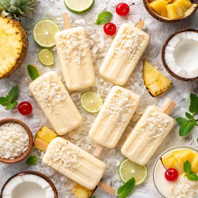 Image of Pina Colada Pops