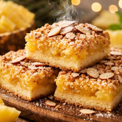 Image of Pineapple Almond Bars