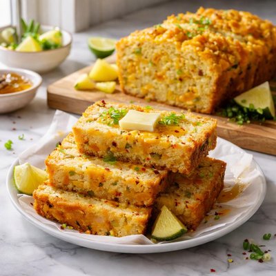 Image of Pineapple and Cheddar Cornbread