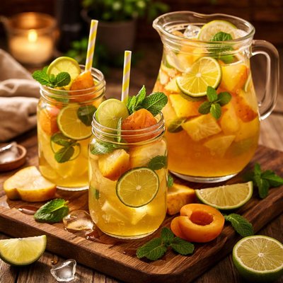 Image of Pineapple Apricot Lime Punch Non Alcoholic