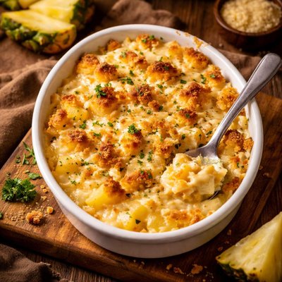 Image of Pineapple Au Gratin