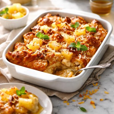 Image of Pineapple Bread Pudding