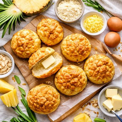 Image of Vegan Pineapple Bun