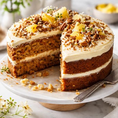 Image of Pineapple Carrot Spice Cake