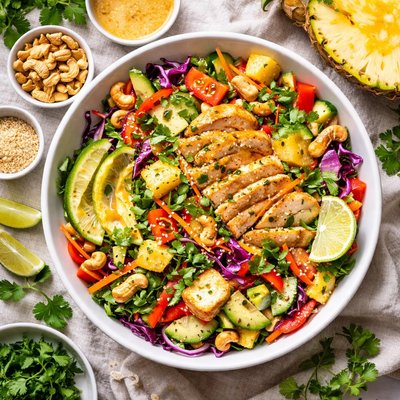 Image of Pineapple Cashew Salad