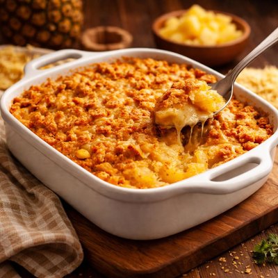 Image of Pineapple Cheese Casserole