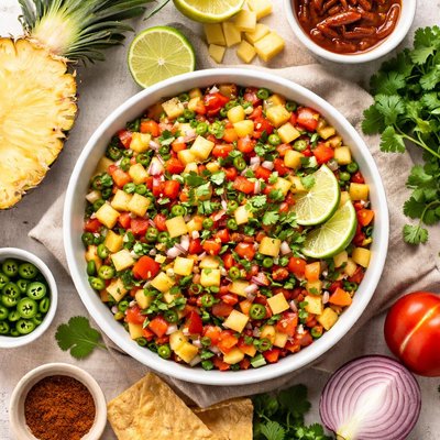 Image of Pineapple Chipotle Salsa