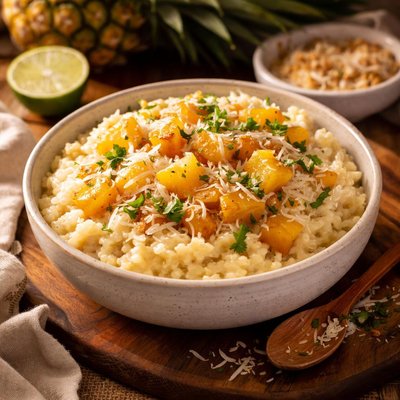 Image of Pineapple Coconut Risotto