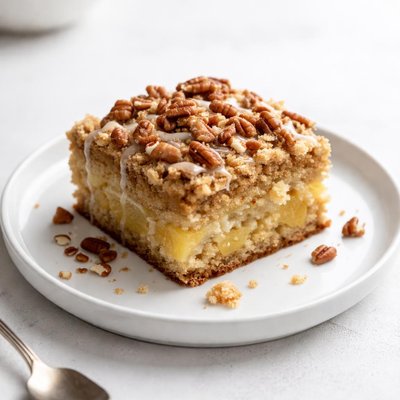 Image of Pineapple Coffee Cake with Toasted Pecans