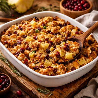 Image of Pineapple Cranberry Stuffing