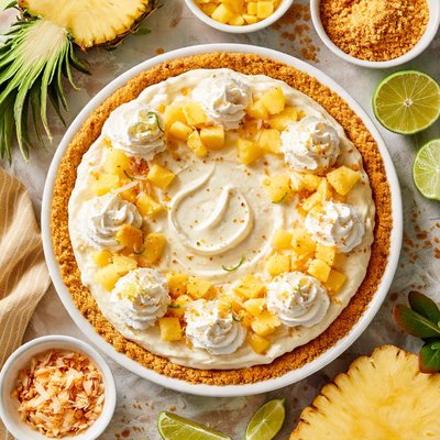 Image of Pineapple Cream Pie Diabetic