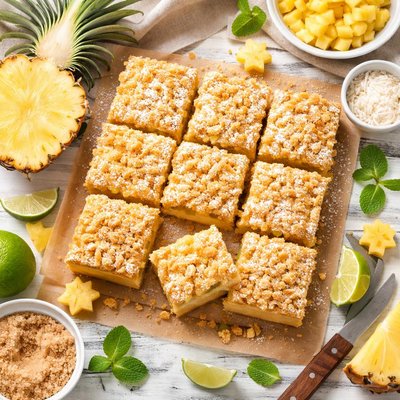 Image of Pineapple Crumb Bars