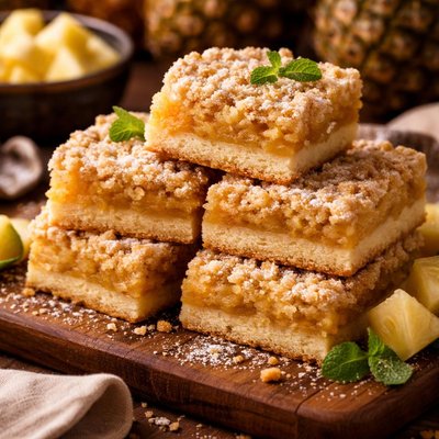 Image of Pineapple Crumble Bars
