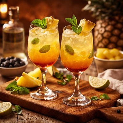 Image of Pineapple Gin Kir