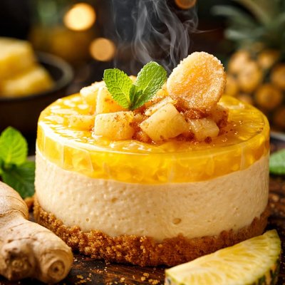 Image of Pineapple Ginger Bavarian