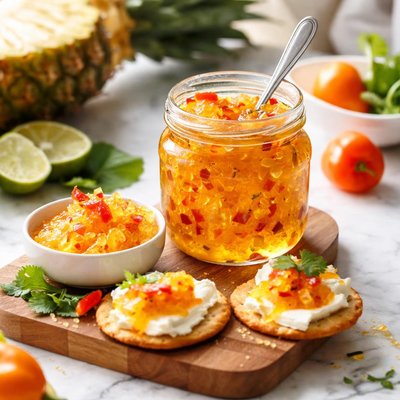 Image of Pineapple Habanero Pepper Jelly