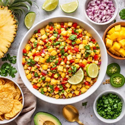 Image of Pineapple Mango Salsa