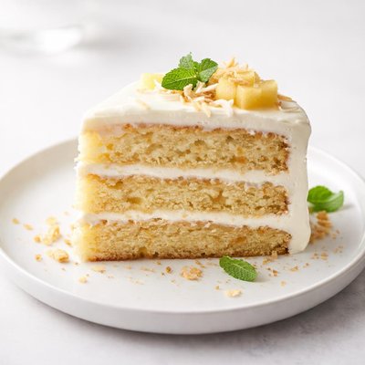 Image of Pineapple Nectar Cake with Cream Cheese Icing