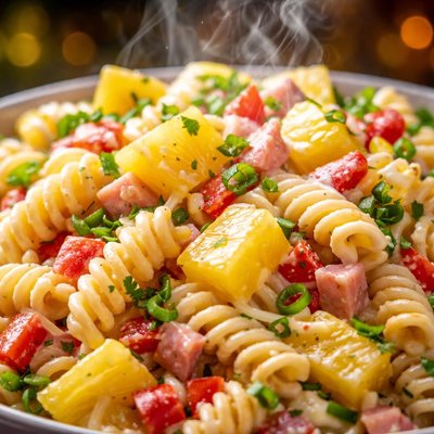 Image of Pineapple Pasta Salad