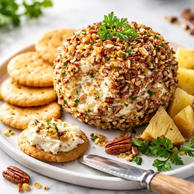 Image of Pineapple Pecan Cheese Ball