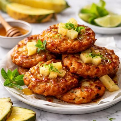 Image of Pineapple Plantain Fritters