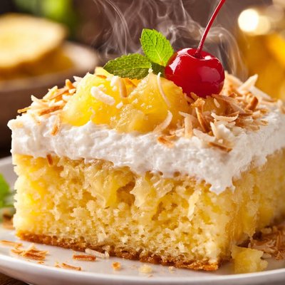 Image of Pineapple Poke Cake