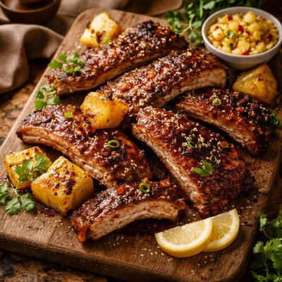 Image of Pineapple Pork Ribs for 2
