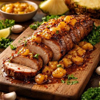 Image of Pineapple Pork Tenderloin