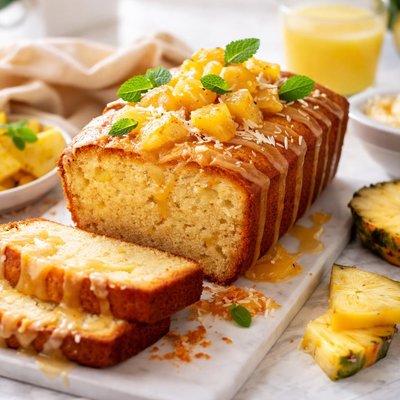 Image of Pineapple Pound Cake