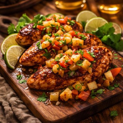 Image of Pineapple Salsa Chicken